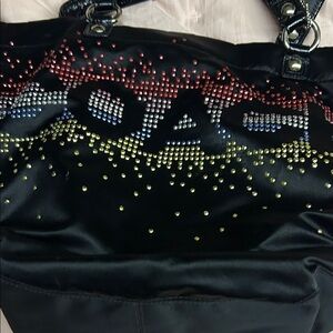 Black Studded Women's Bag